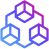 architectual hexagon icon