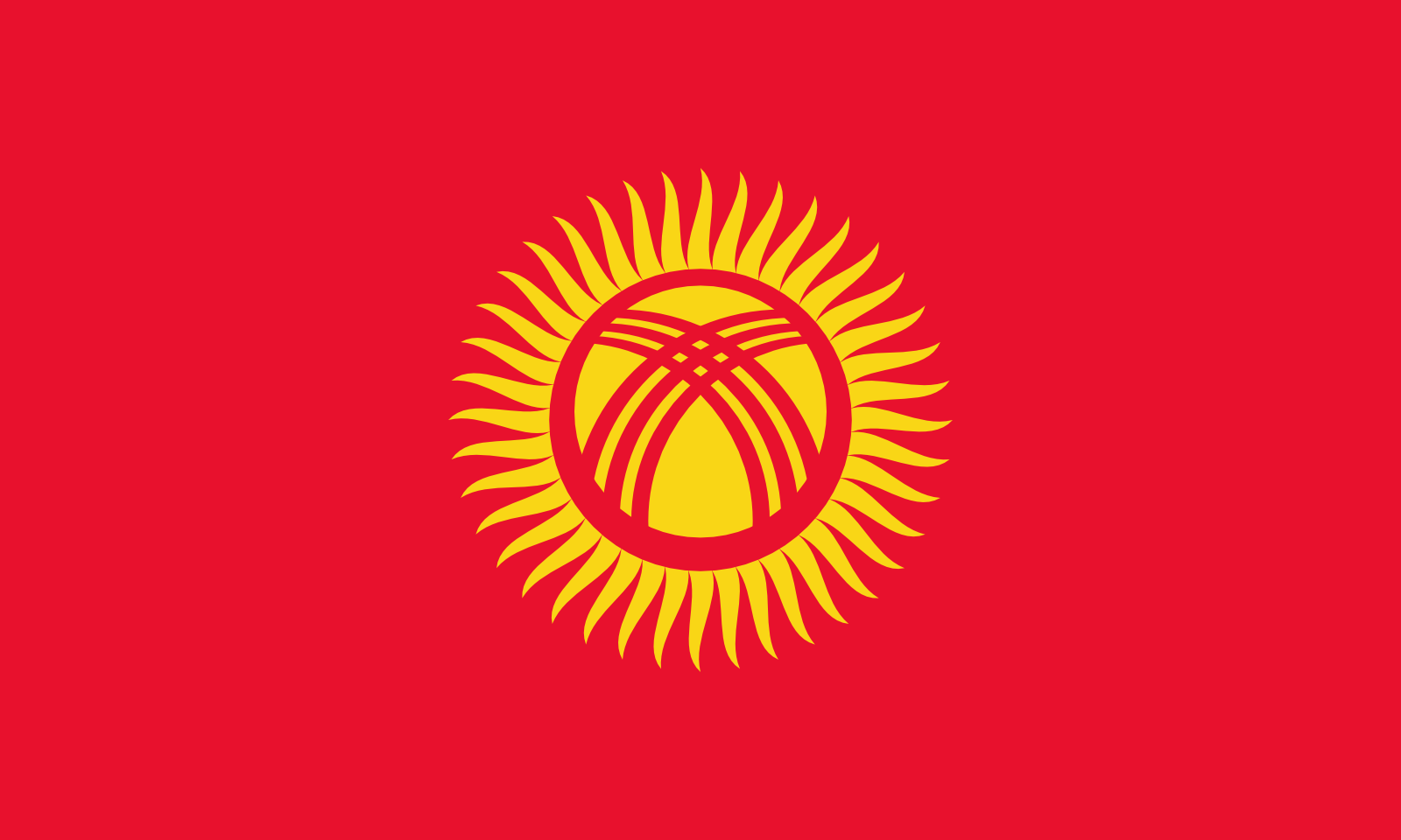 flag of kg